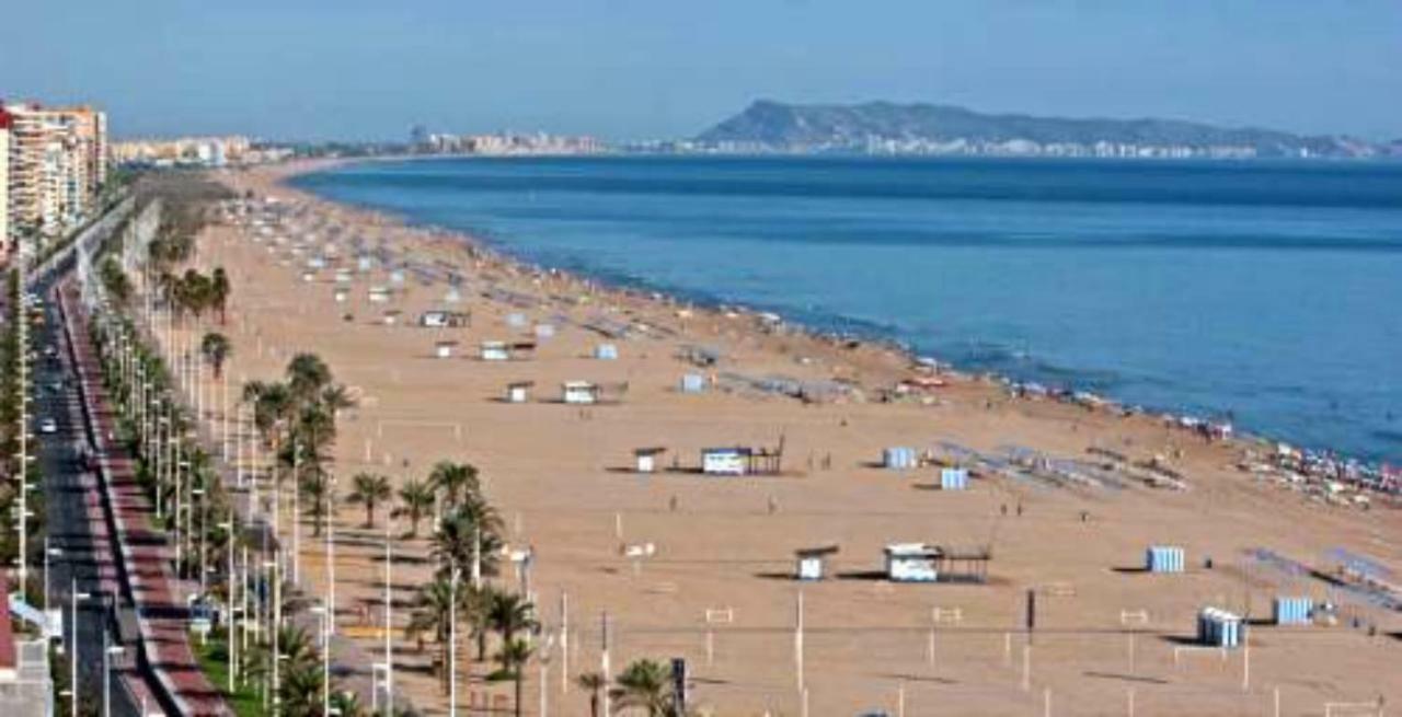 גאנדיה Apartamento Cala Blanca Solo Familias מראה חיצוני תמונה