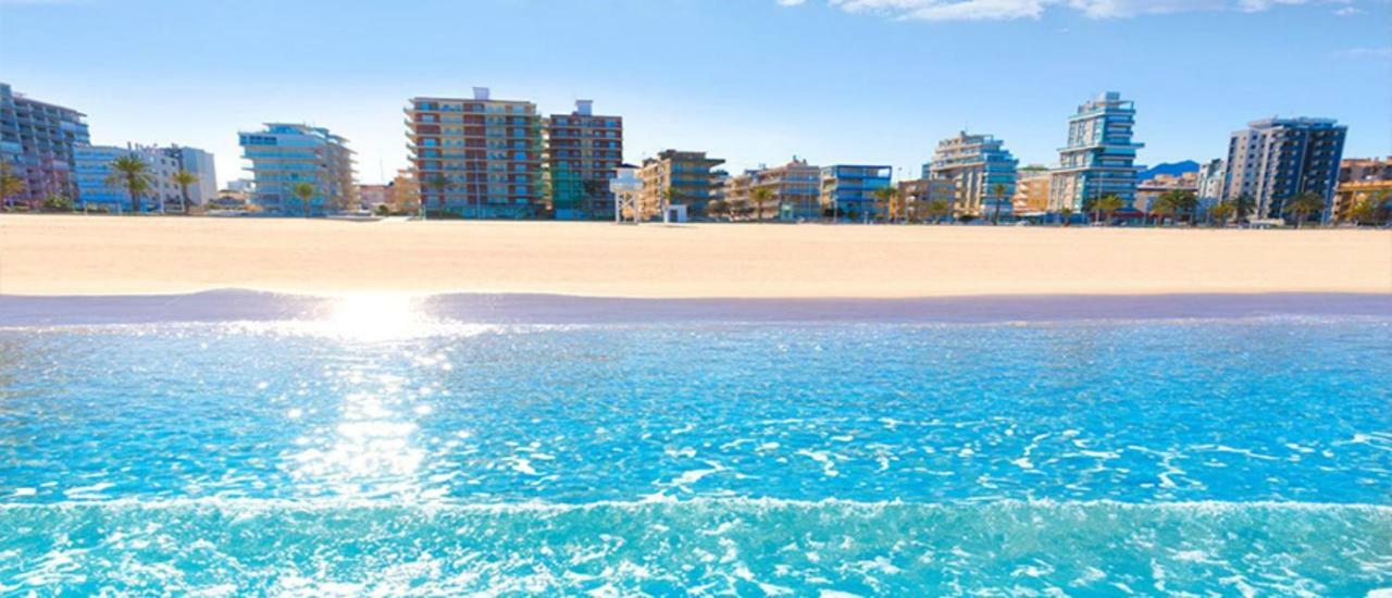 גאנדיה Apartamento Cala Blanca Solo Familias מראה חיצוני תמונה
